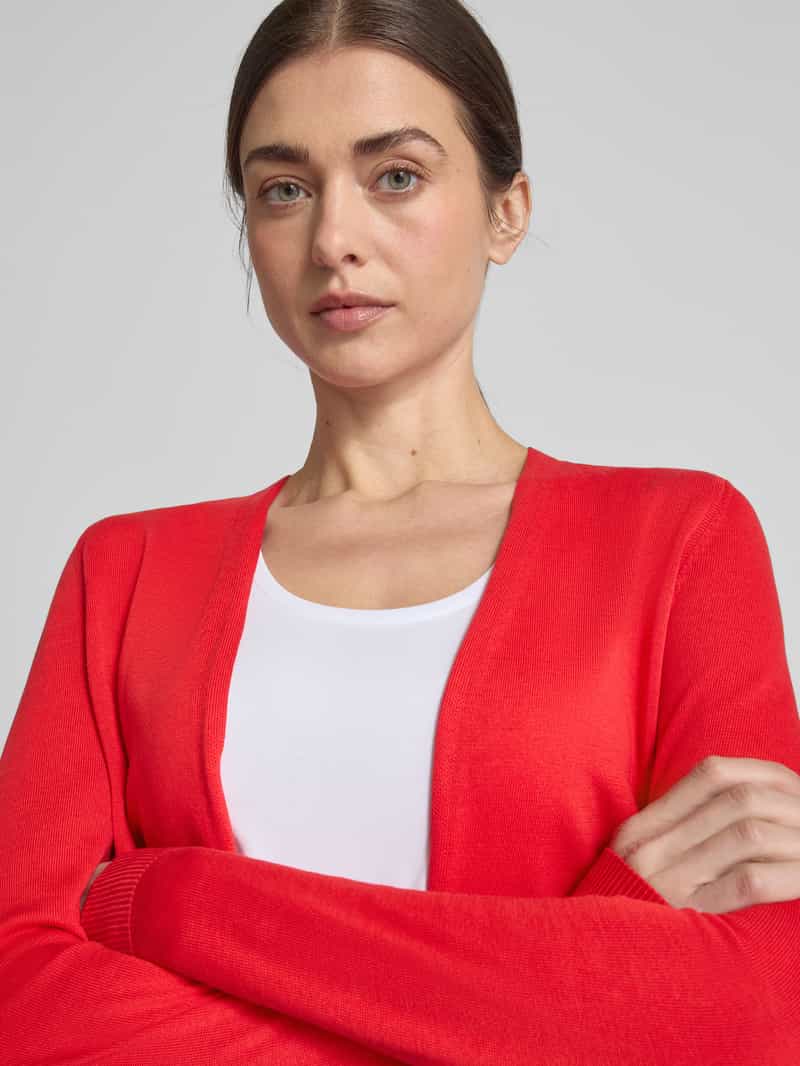 s.Oliver RED LABEL Regular fit gebreid jack van een mix van katoen en viscose