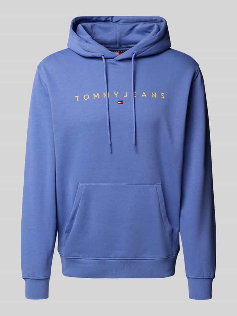 Tommy Jeans Regular fit hoodie van katoenmix