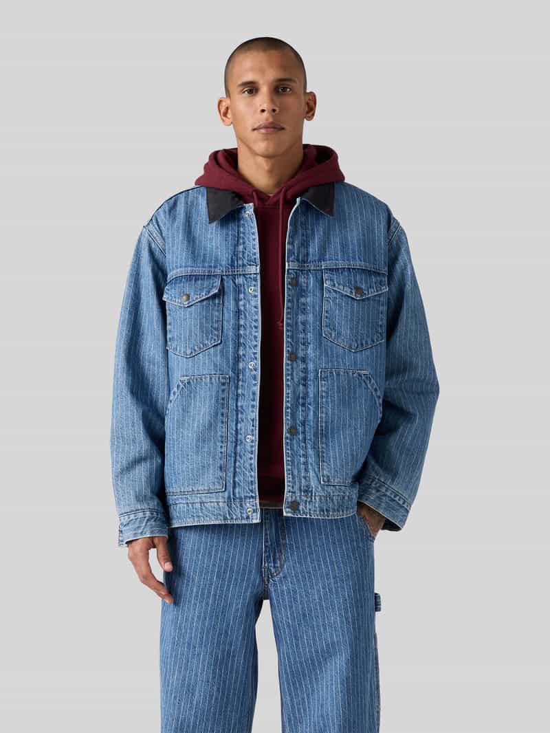 Levi's relaxed fit jeansjack van puur katoen