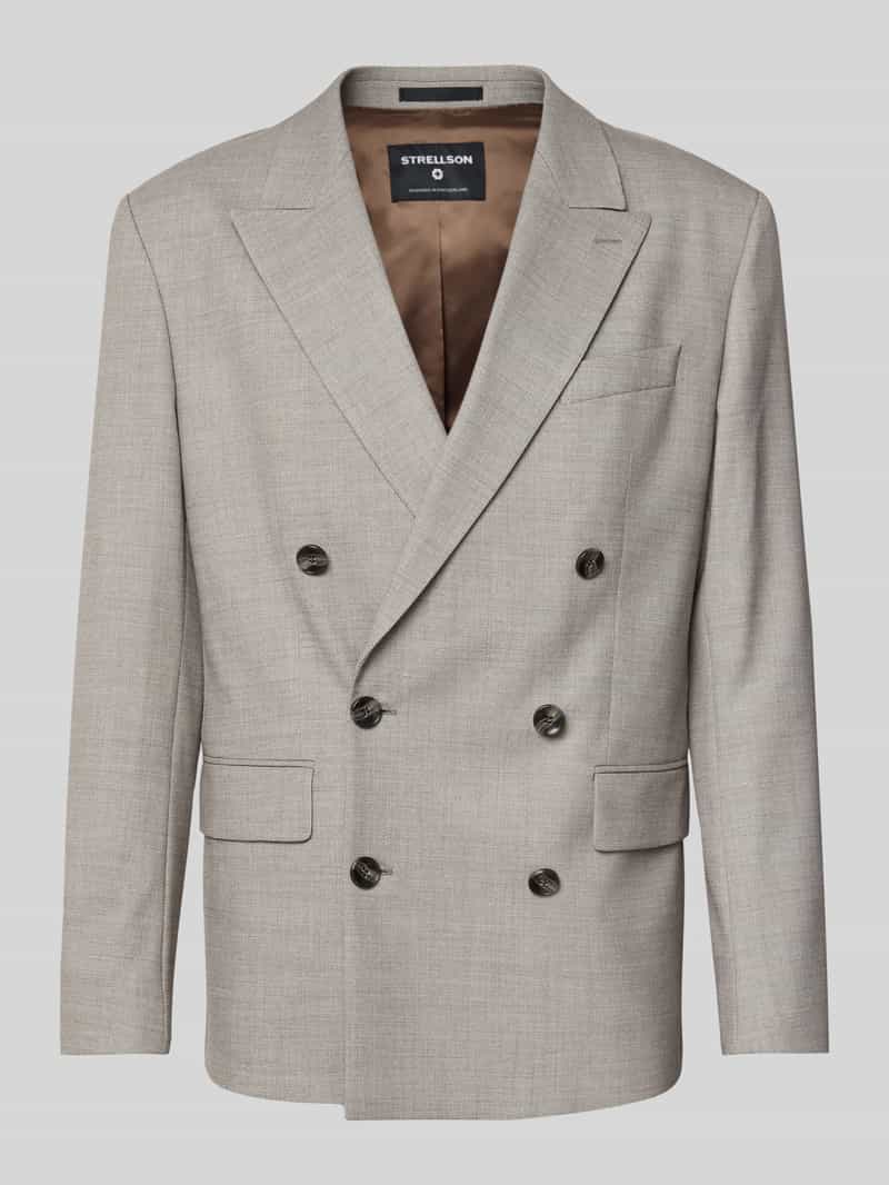 Strellson Slim fit colbert met wol model 'ASHTON5'