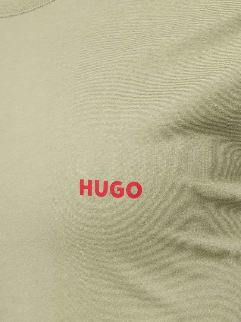 HUGO T-shirt van puur katoen in een set van 3 stuks