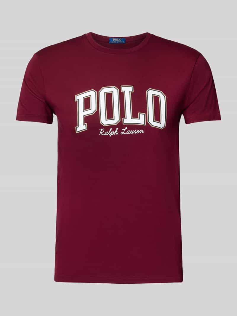 Polo Ralph Lauren Custom slim fit T-shirt met ronde hals