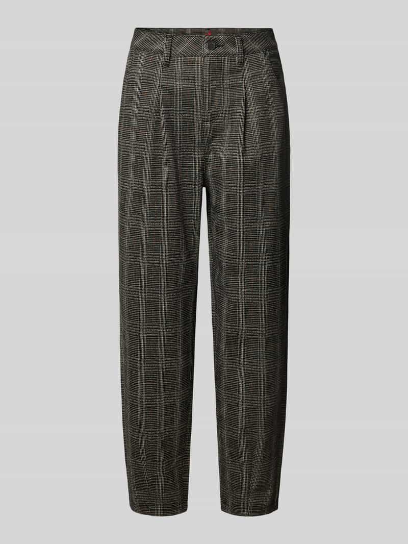 Buena Vista barrel fit wijde broek van katoenmix model 'Ballon'