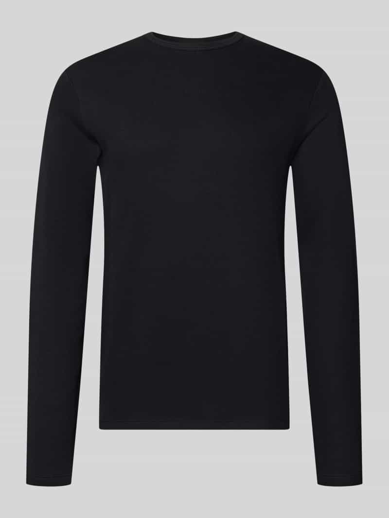 Lindbergh Regular fit shirt met lange mouwen van puur katoen model 'Basic'