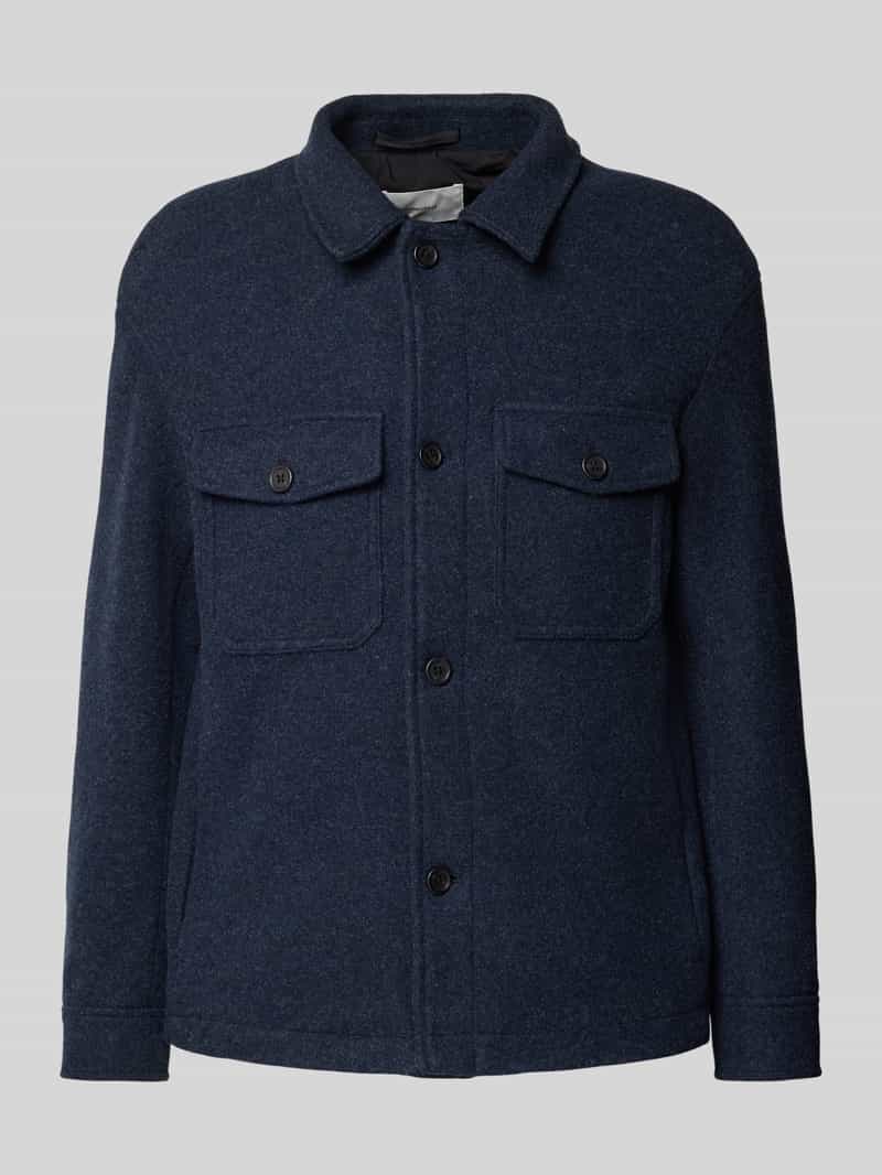 Selected Homme Regular fit jack met wol model 'MITCH'