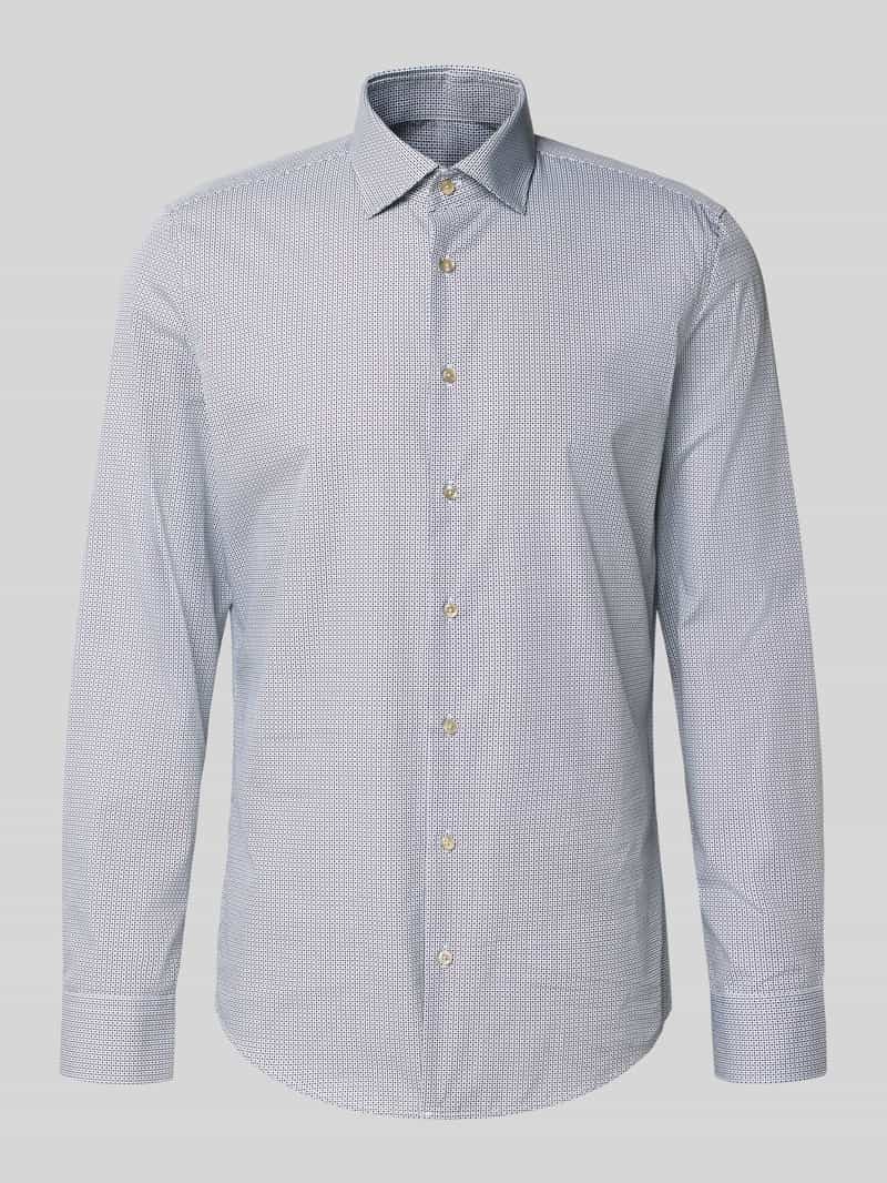 seidensticker Slim fit zakelijk overhemd in all-over look model 'New Kent'