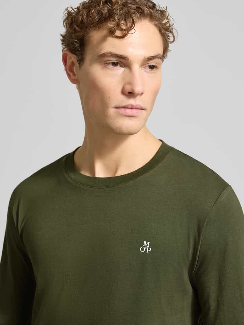 Marc O'Polo Shaped fit shirt met lange mouwen van puur katoen