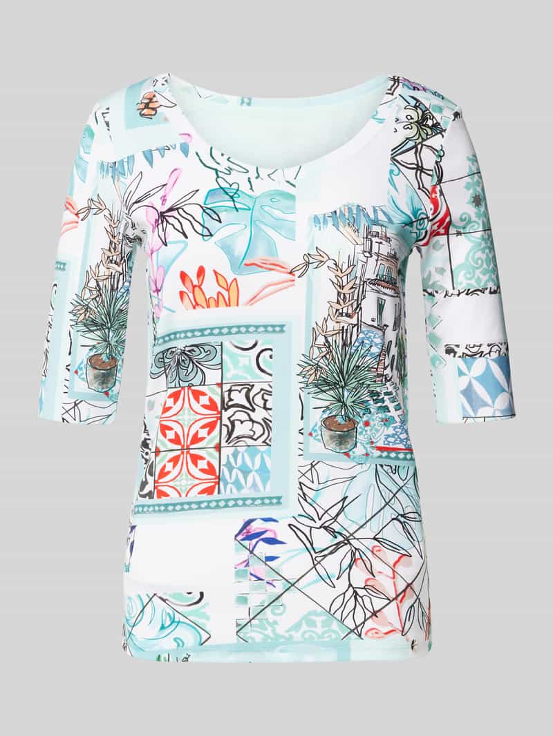 Marc Cain T-shirt met ronde hals