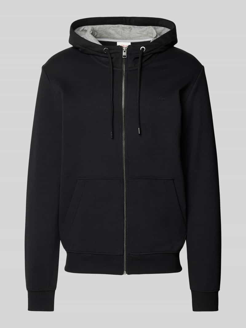 s.Oliver RED LABEL Sweatjack met kangoeroezak