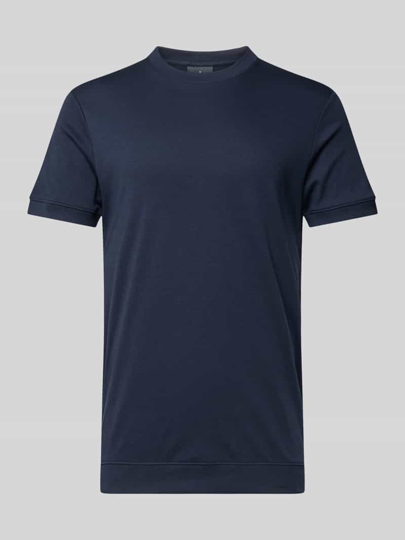 RAGMAN Regular fit T-shirt met ronde hals model 'ON'