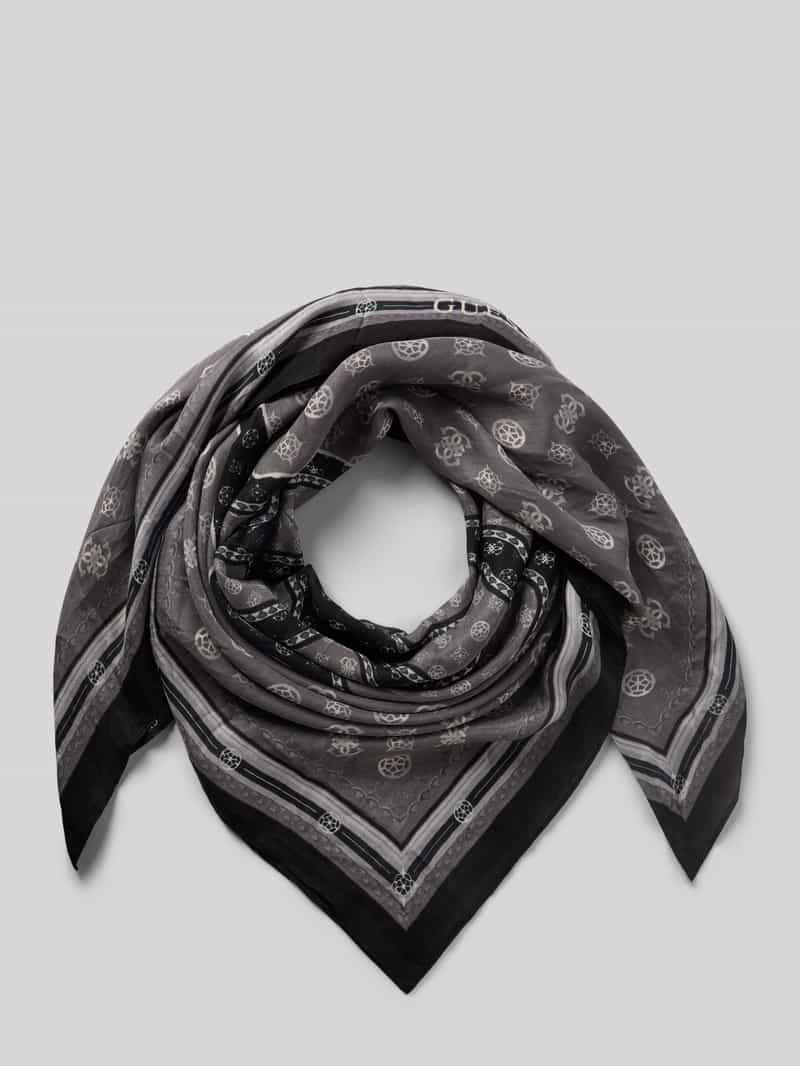 Sjaal van pure viscose model 'Kefiah'