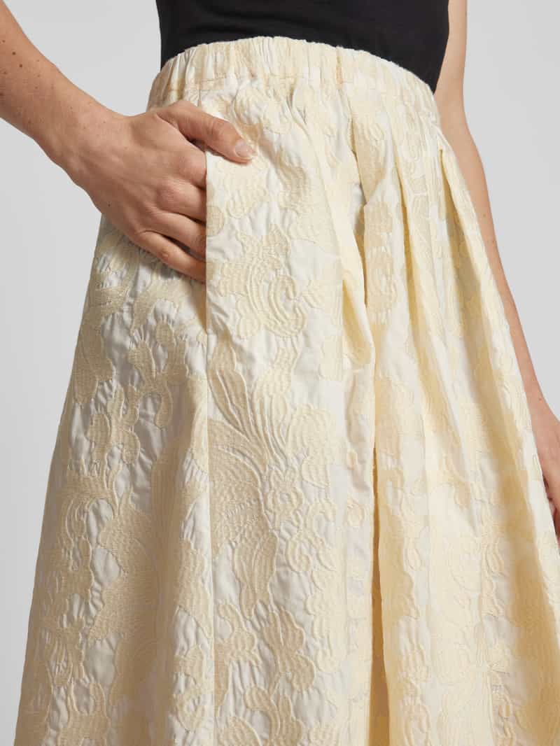 Weekend Max Mara Midirok met structuurmotief model 'ANZIO'