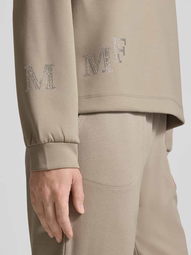 monari Sweatshirt met opstaande kraag
