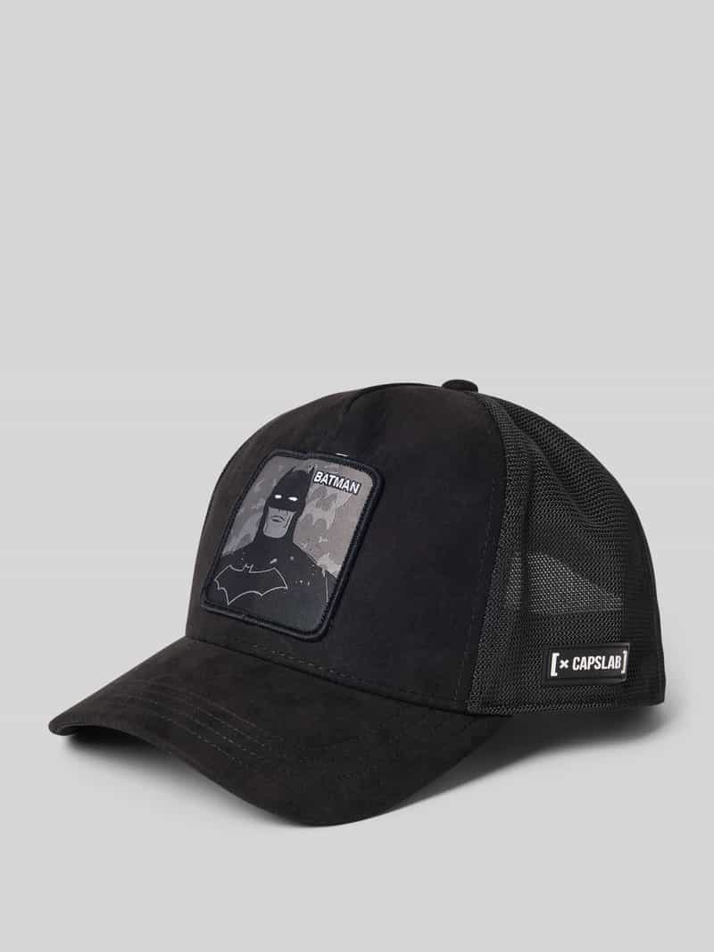 Capslab Baseballpet met motiefstitching