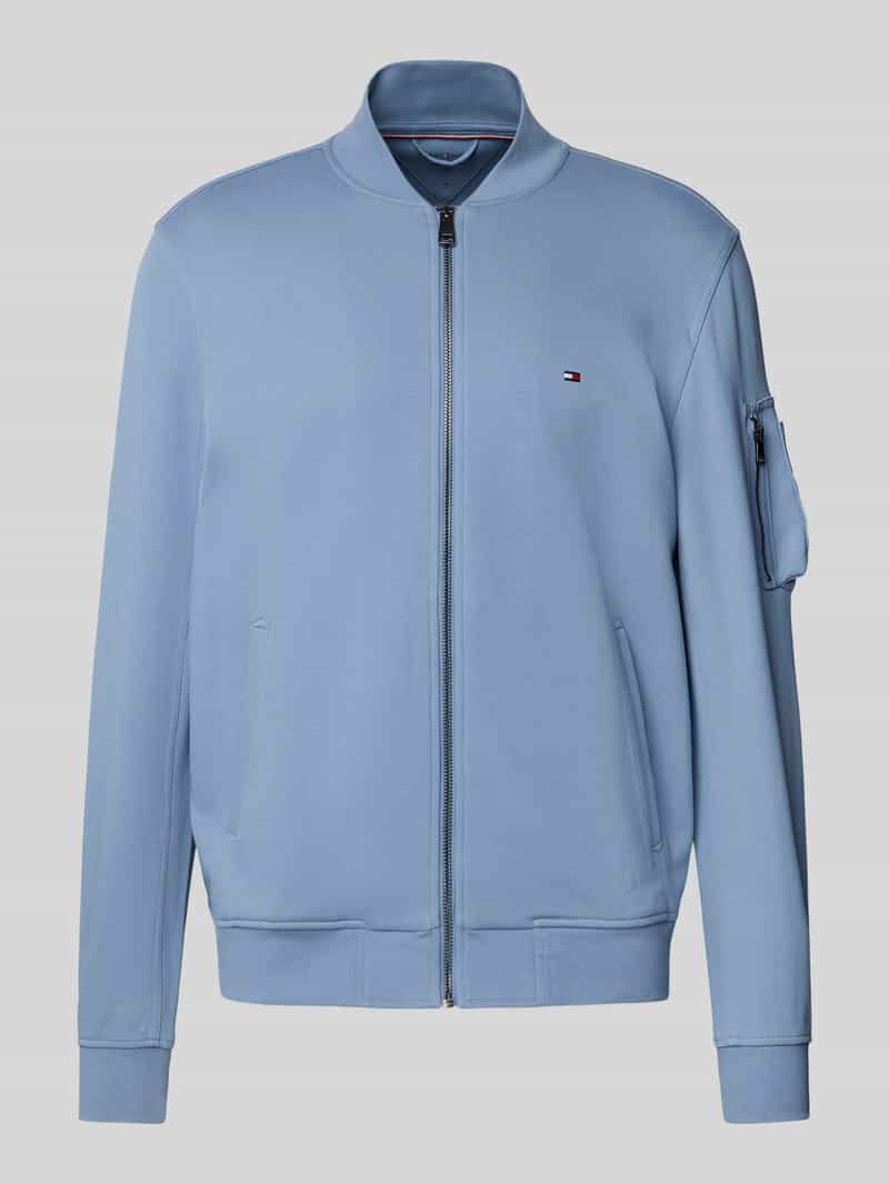 Tommy Hilfiger Relaxed fit sweatjack van katoenmix