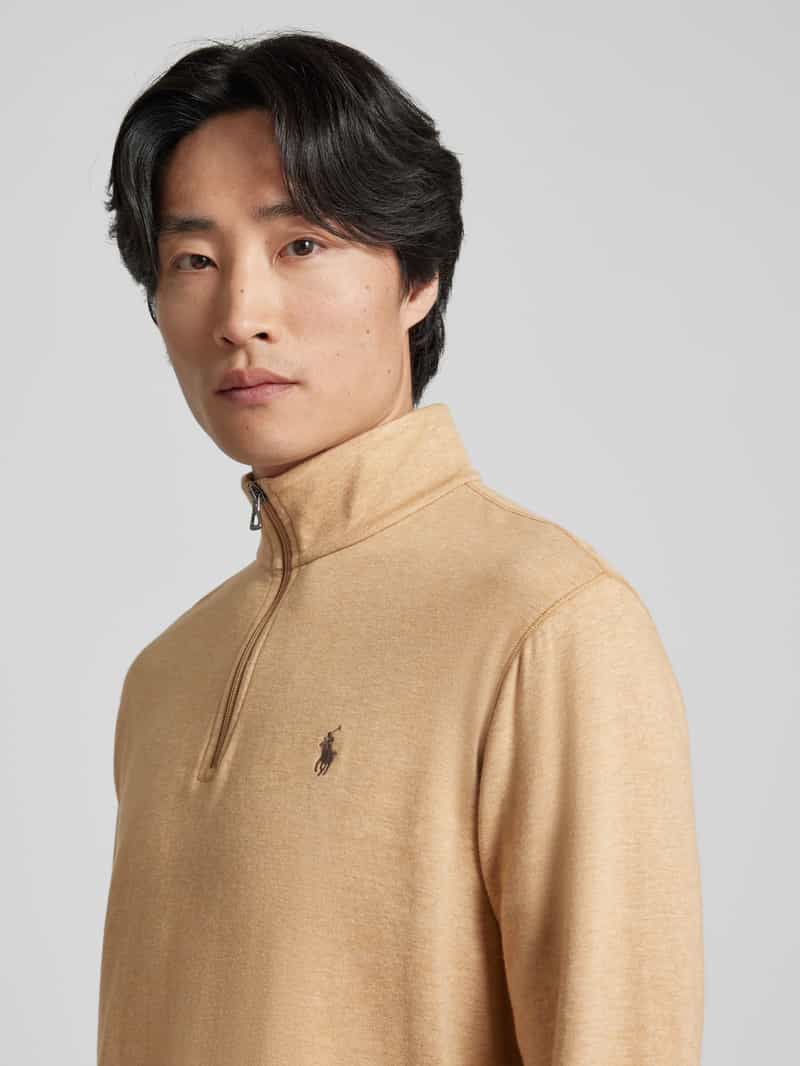 Polo Ralph Lauren Sweatshirt met korte ritssluiting