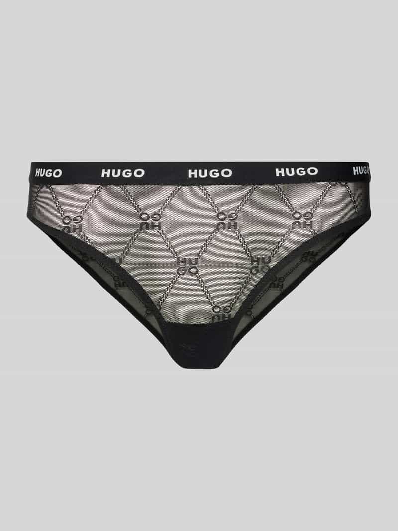 HUGO Slip met elastische band met label model 'Sporty'