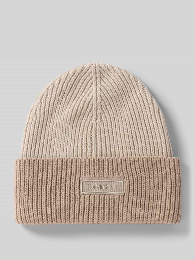 CK Calvin Klein Beanie met kasjmier