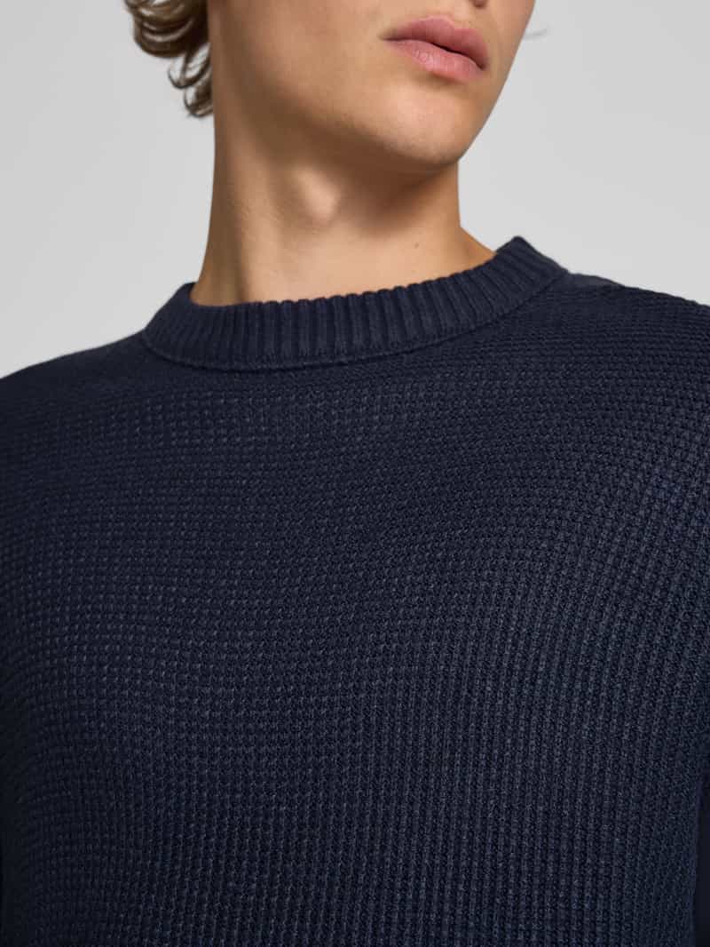jack & jones Gebreide pullover met ronde hals model 'ROY'