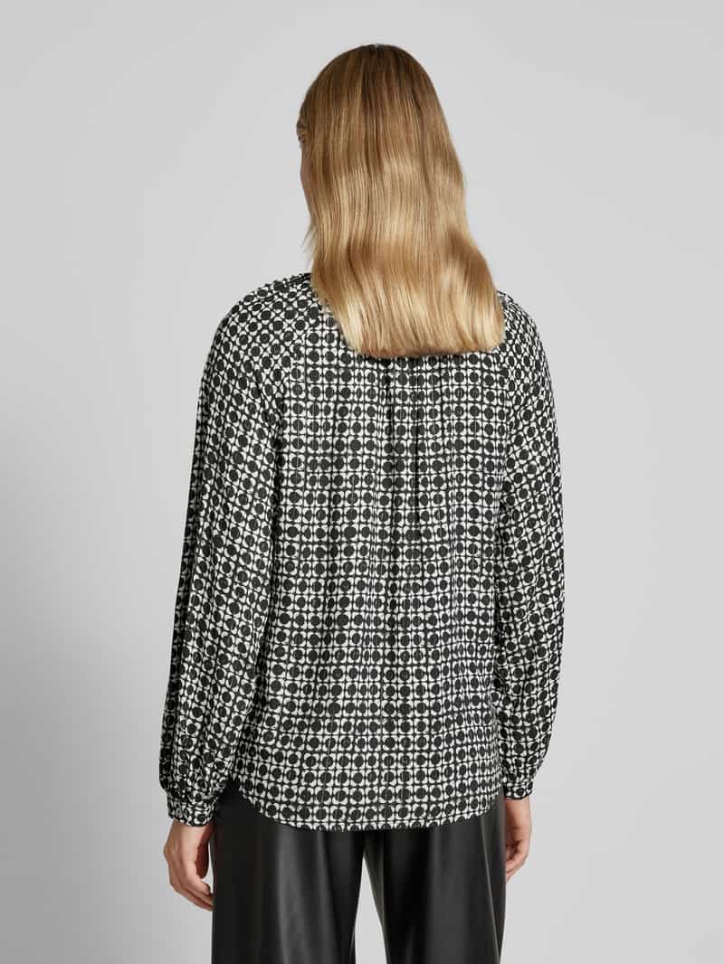 Overhemdblouse met knoopsluiting