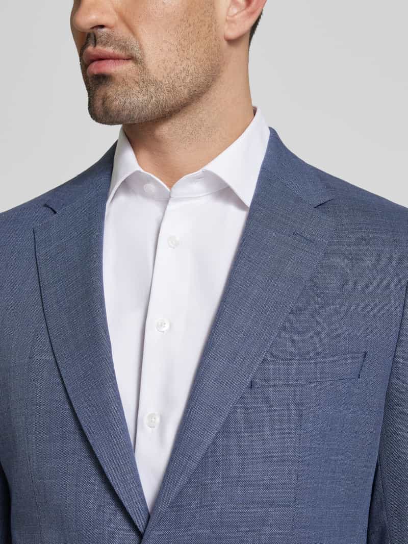 Boss 2-knoops colbert met klepzakken model 'Jasper'