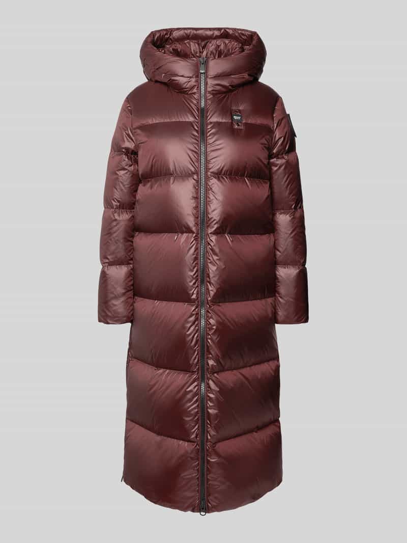 Blauer Usa Lange donsjas met capuchon model 'CILIA'