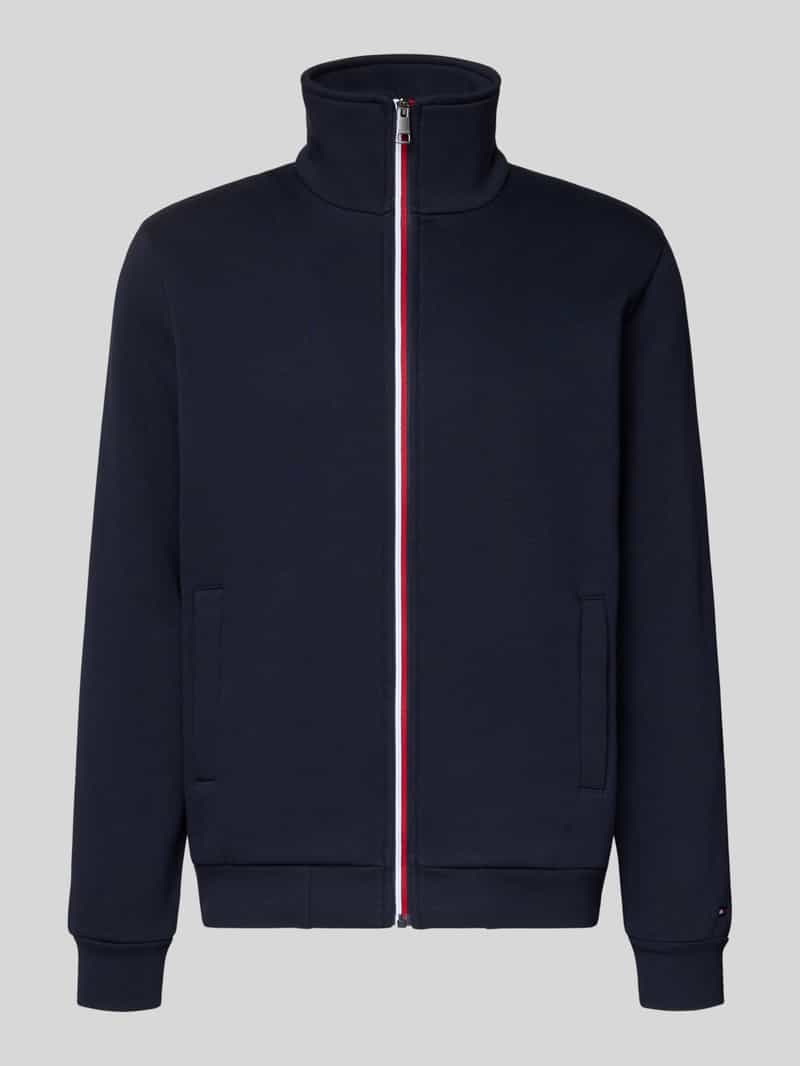 Tommy Hilfiger Regular fit sweatjack van katoenmix