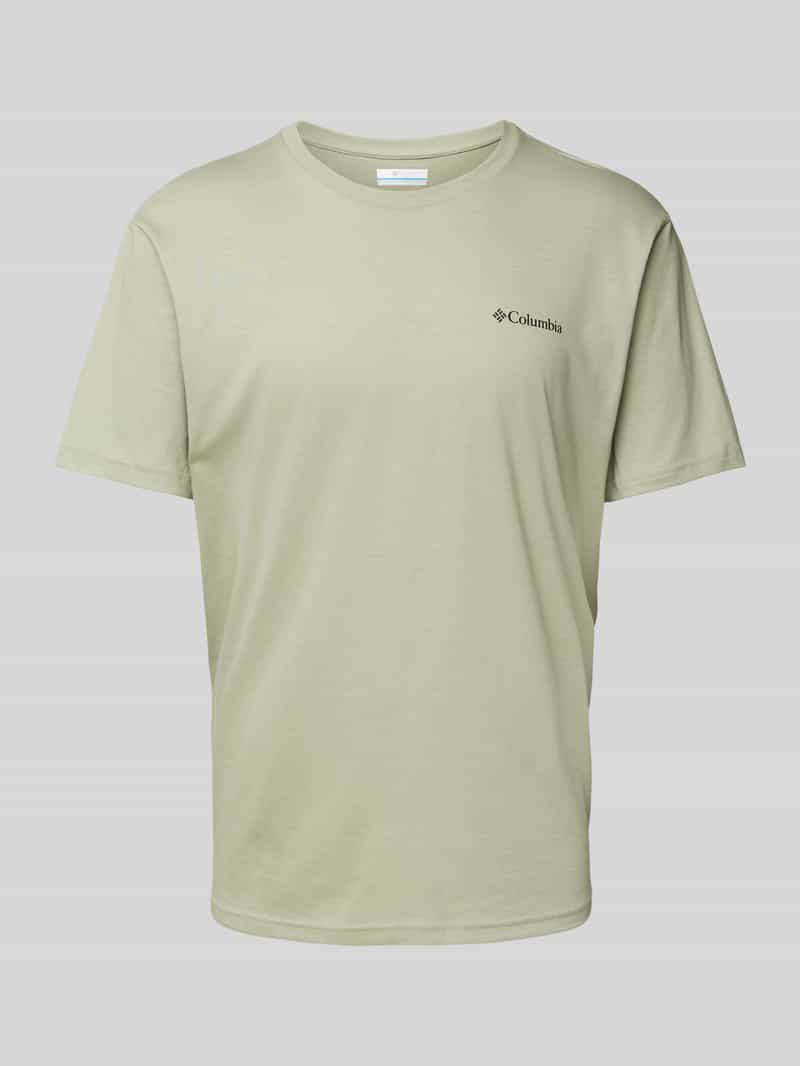 Columbia T-shirt met labelstitching