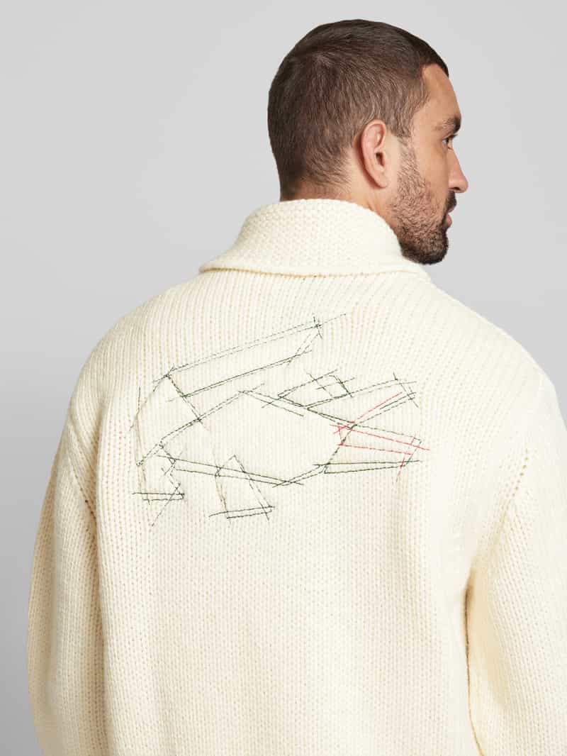 Lacoste Cardigan met zijzakken