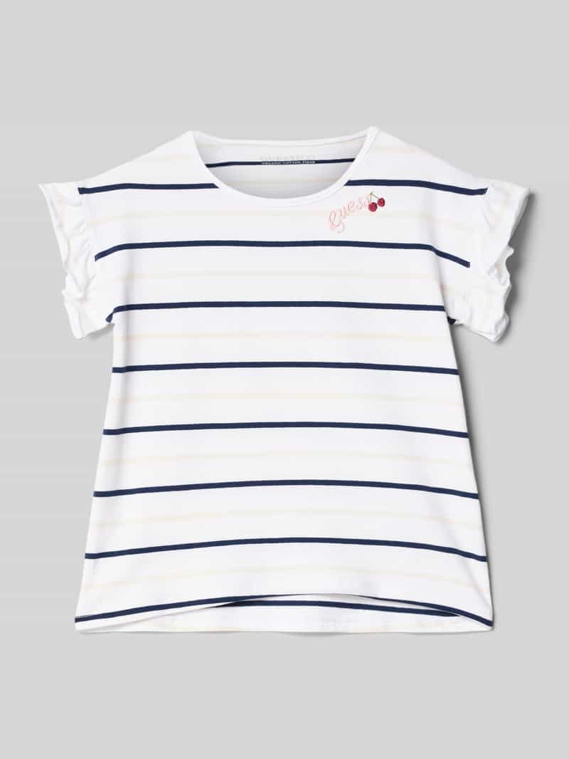 Guess T-shirt met labelstitching