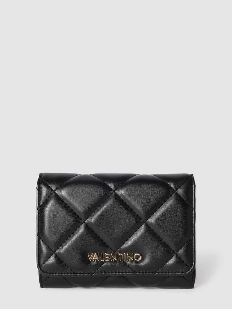 Valentino Bags Portemonnee met labelapplicatie model 'OCARINA'