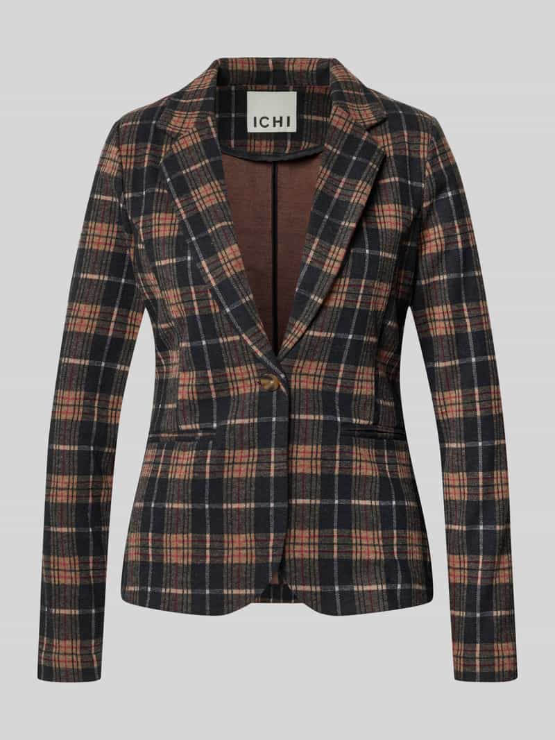 Ichi Blazer met strookzakken model 'KATE'