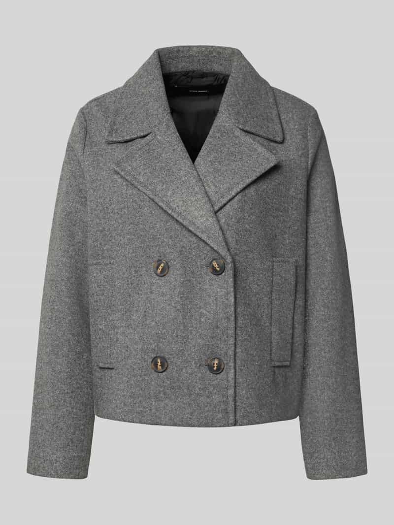 Vero Moda Korte trenchcoat met dubbele knoopsluiting model 'VINCEMIA'