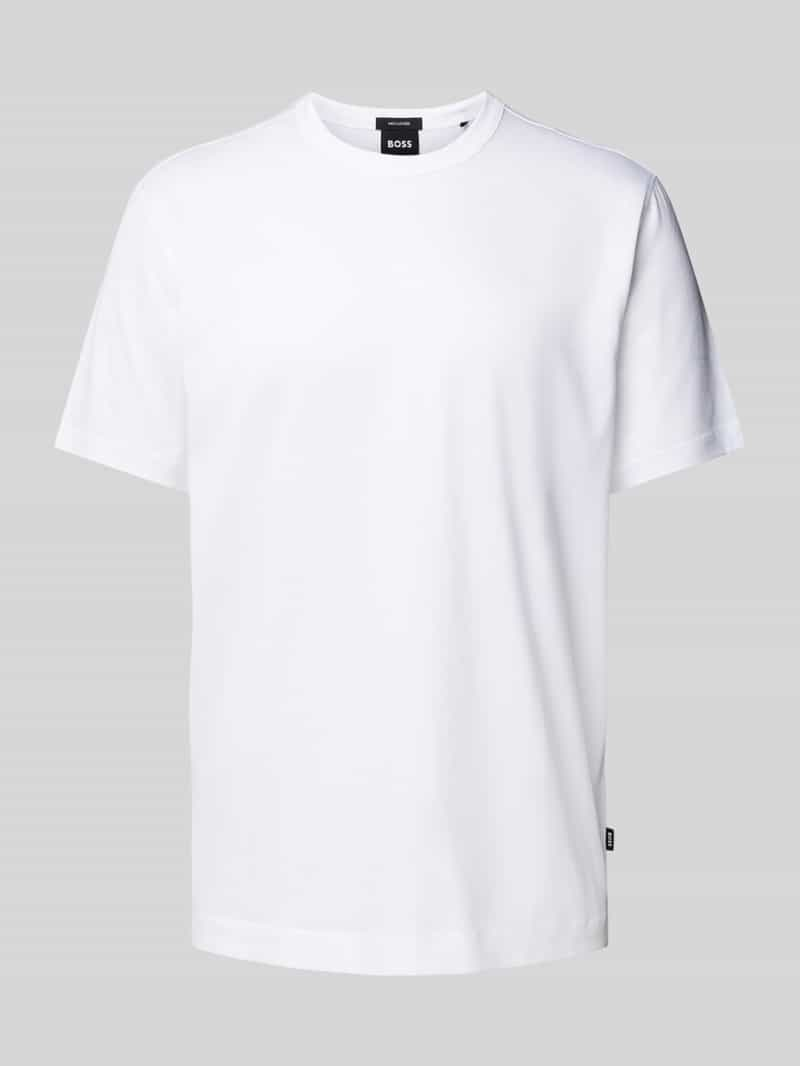 Boss T-shirt met labeldetail model 'Thompson'