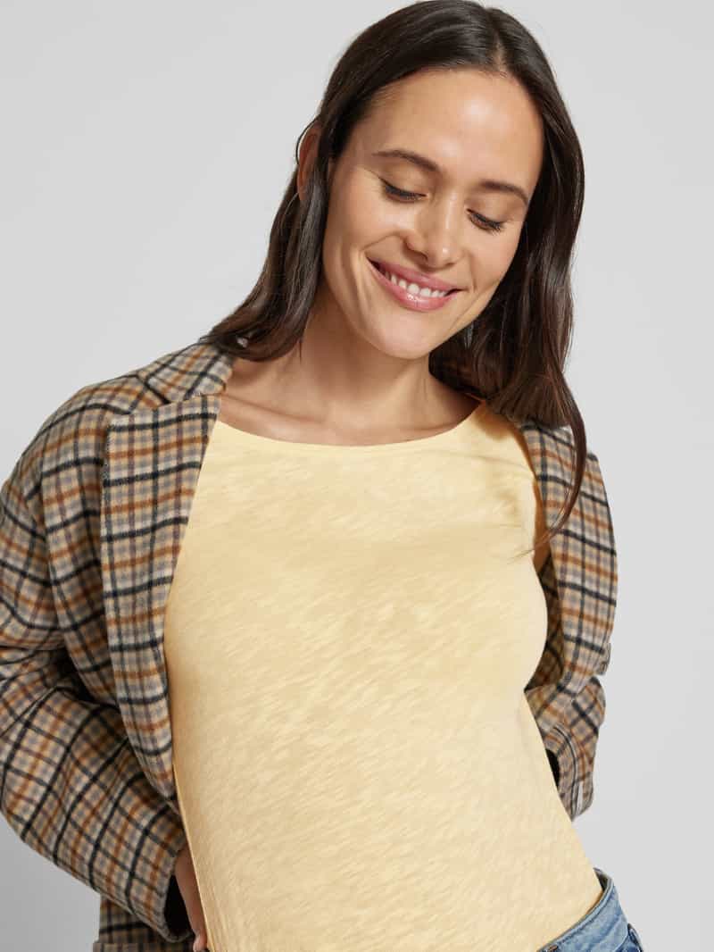 Marc O'Polo Regular fit shirt met lange mouwen van puur zacht biologisch katoen