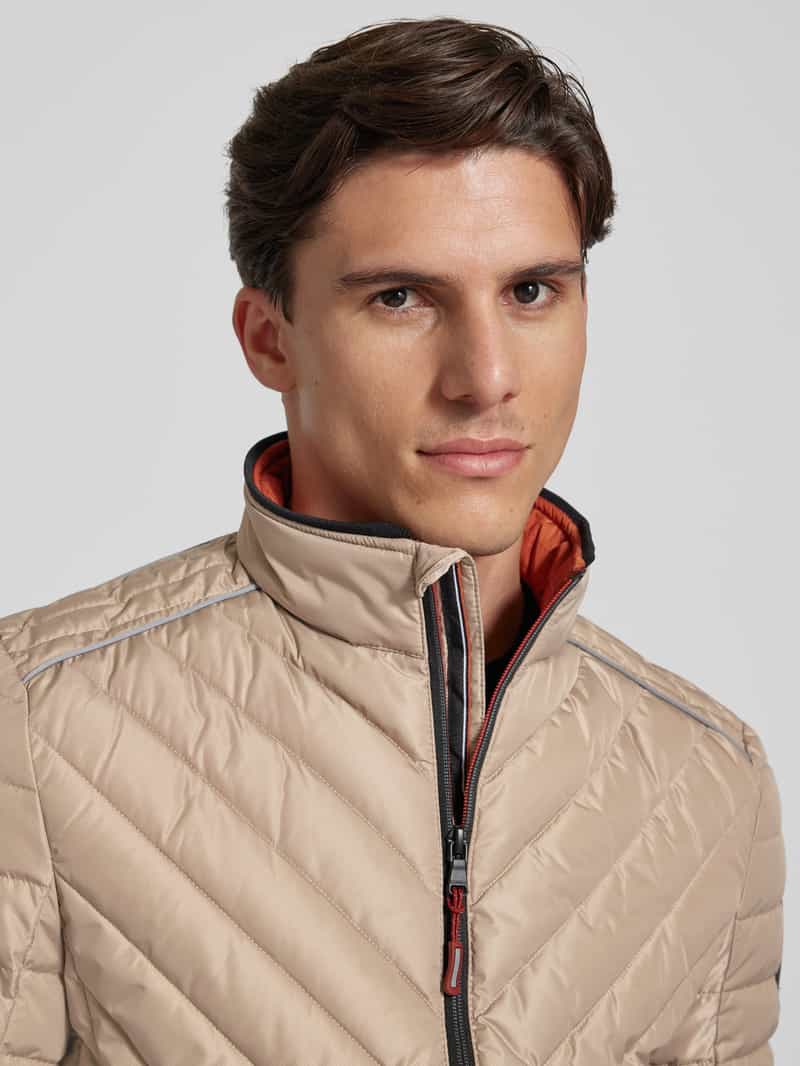 MCNEAL Gewatteerd jack met labeldetail