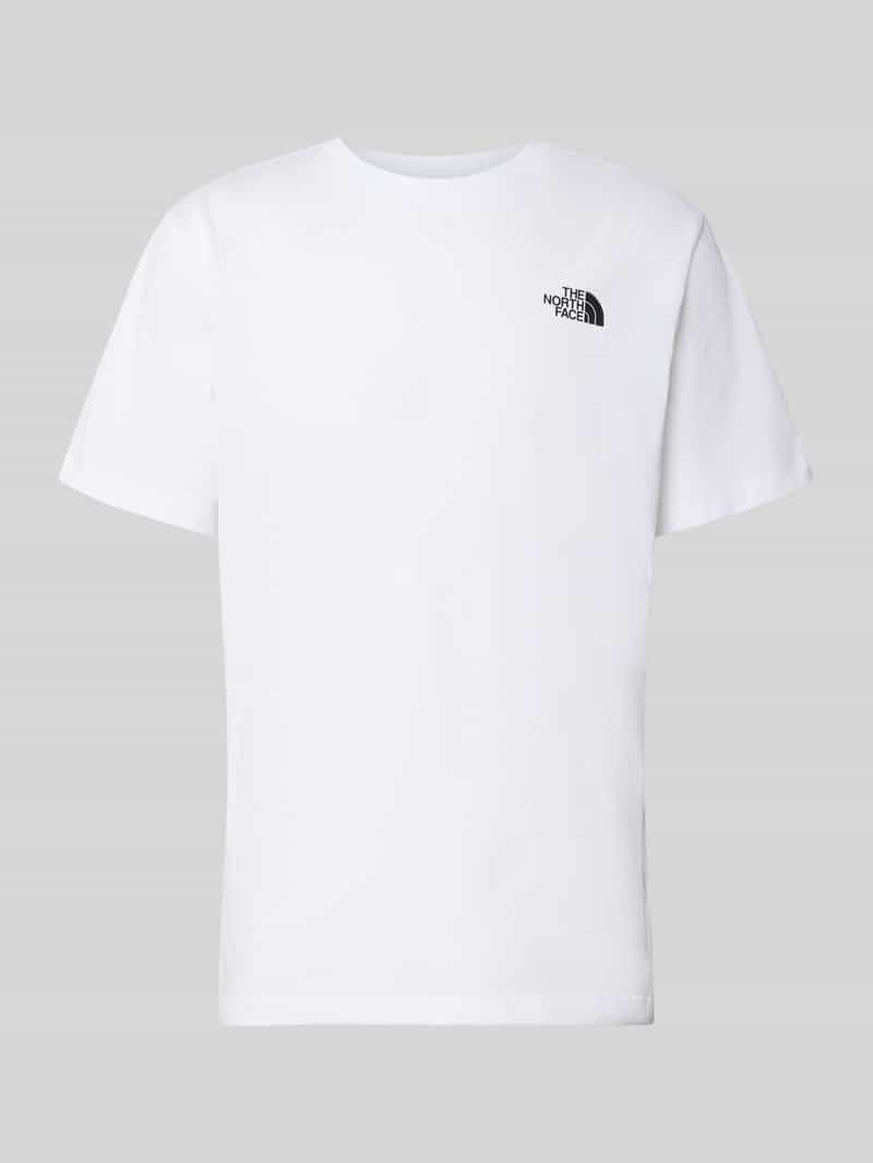 The North Face T-shirt met labelprint model 'Evolution' wit, foto 7