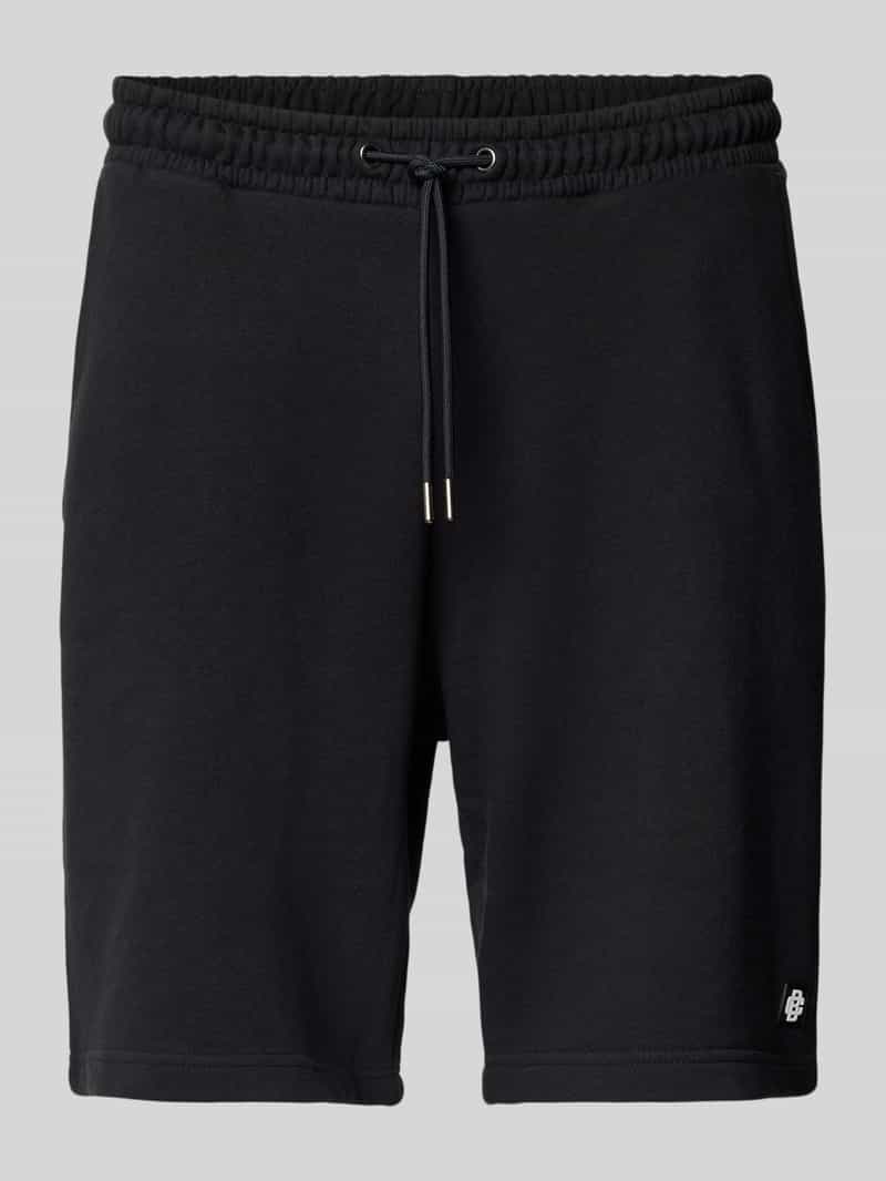 Christian Berg Men Sweatshorts met steekzakken en achterzak
