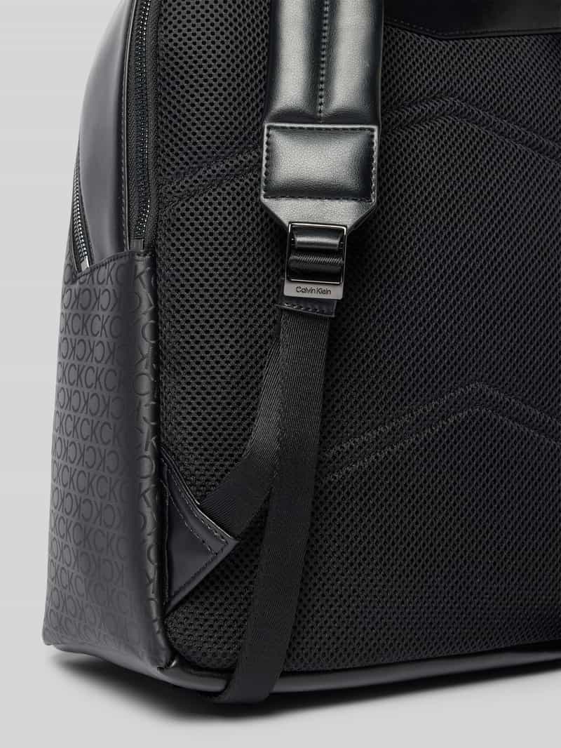 CK Calvin Klein Rugzak met labelapplicatie model 'CK SLEEK'