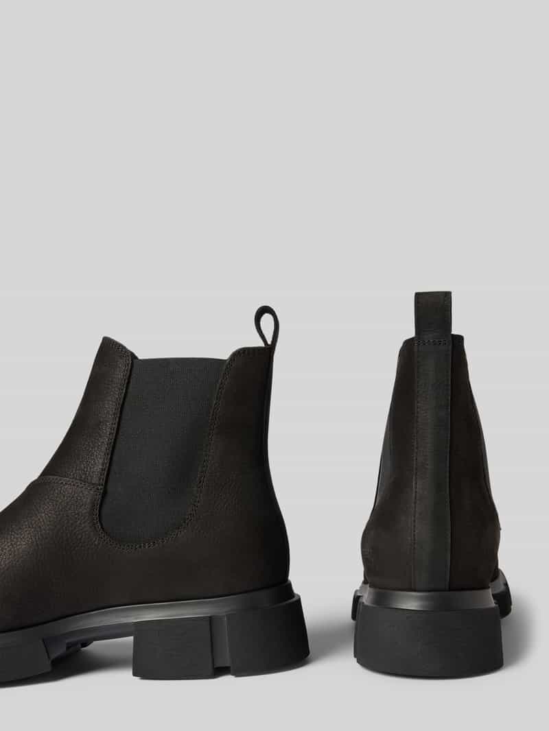 Copenhagen Chelsea boots met reliëflogo