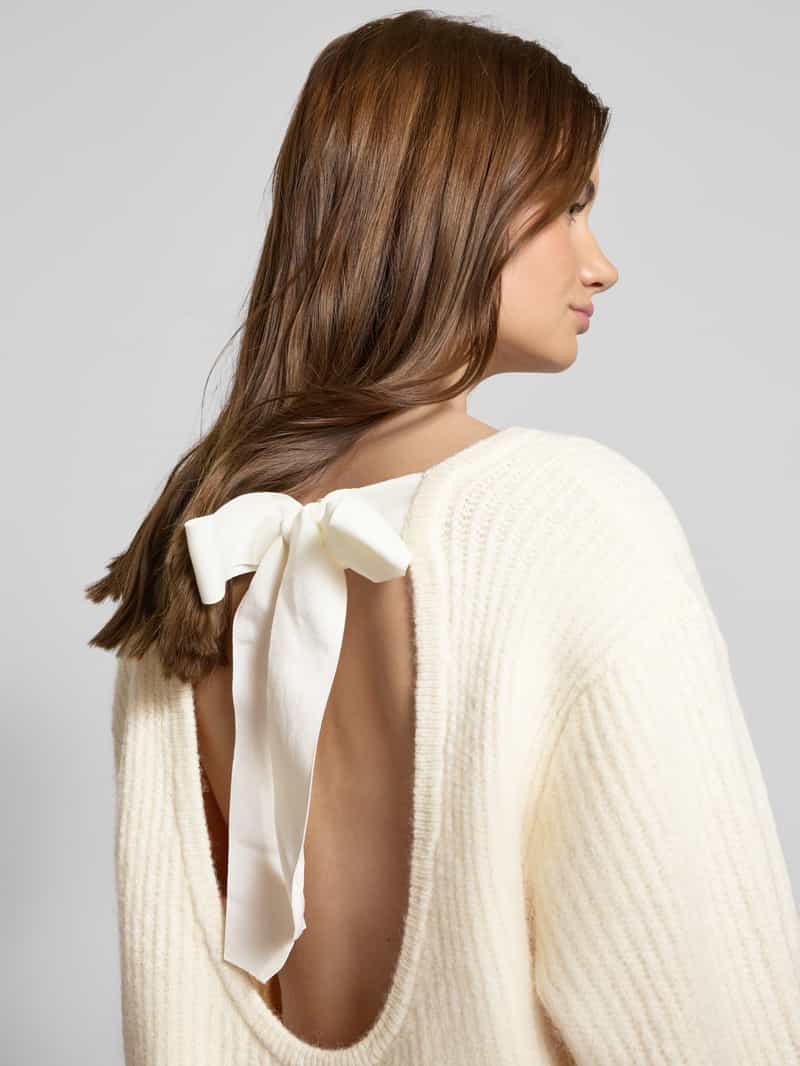 Gina Tricot Gebreide pullover met trompetmouwen