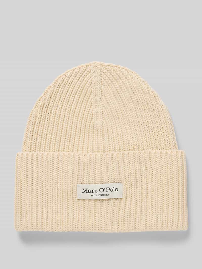 Marc O'Polo Beanie van puur katoen