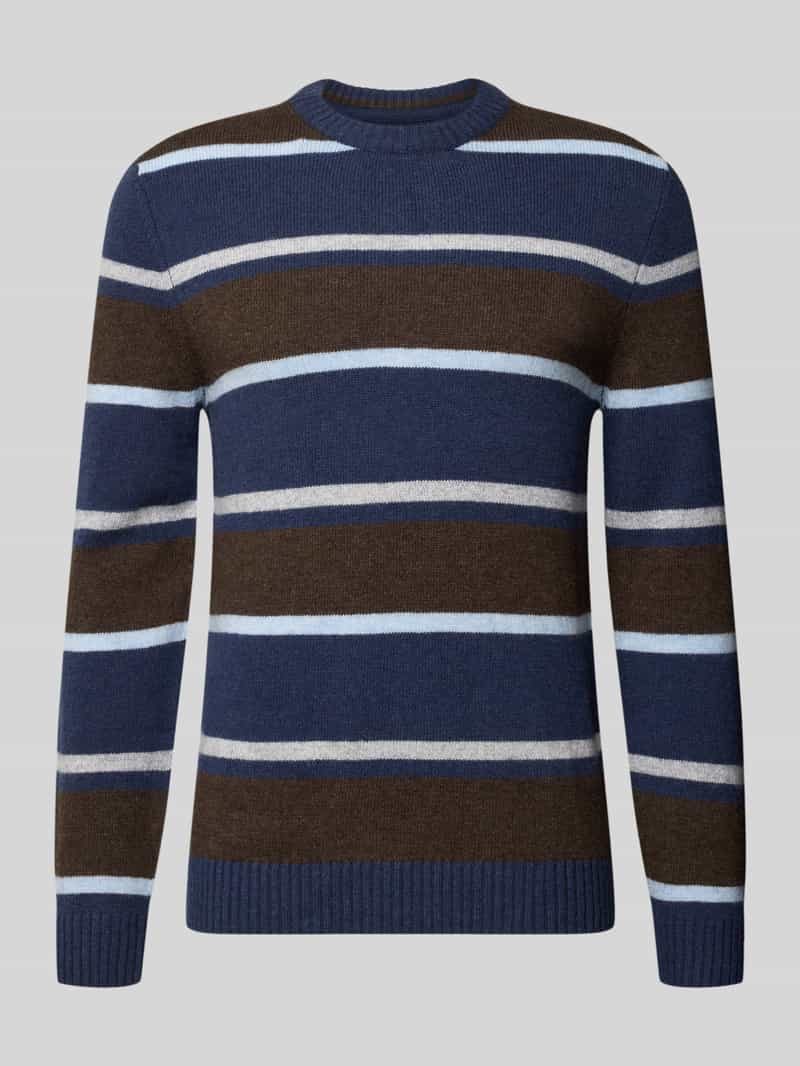 MCNEAL Gebreide pullover van wolmix in all-over look