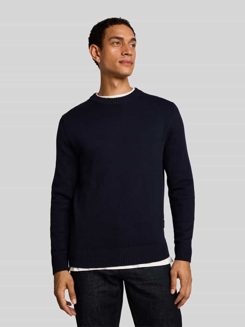 Tom Tailor Regular fit pullover van puur katoen
