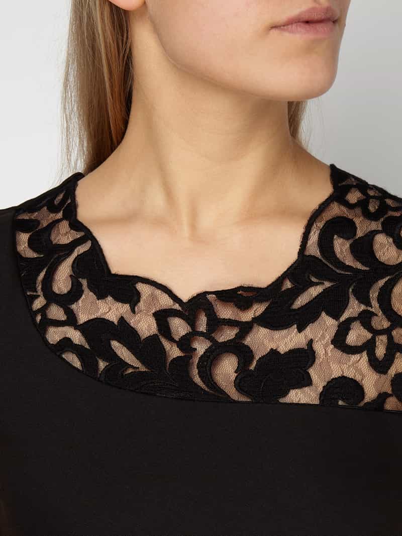 Kaffe Jurk met drapering en plooien
