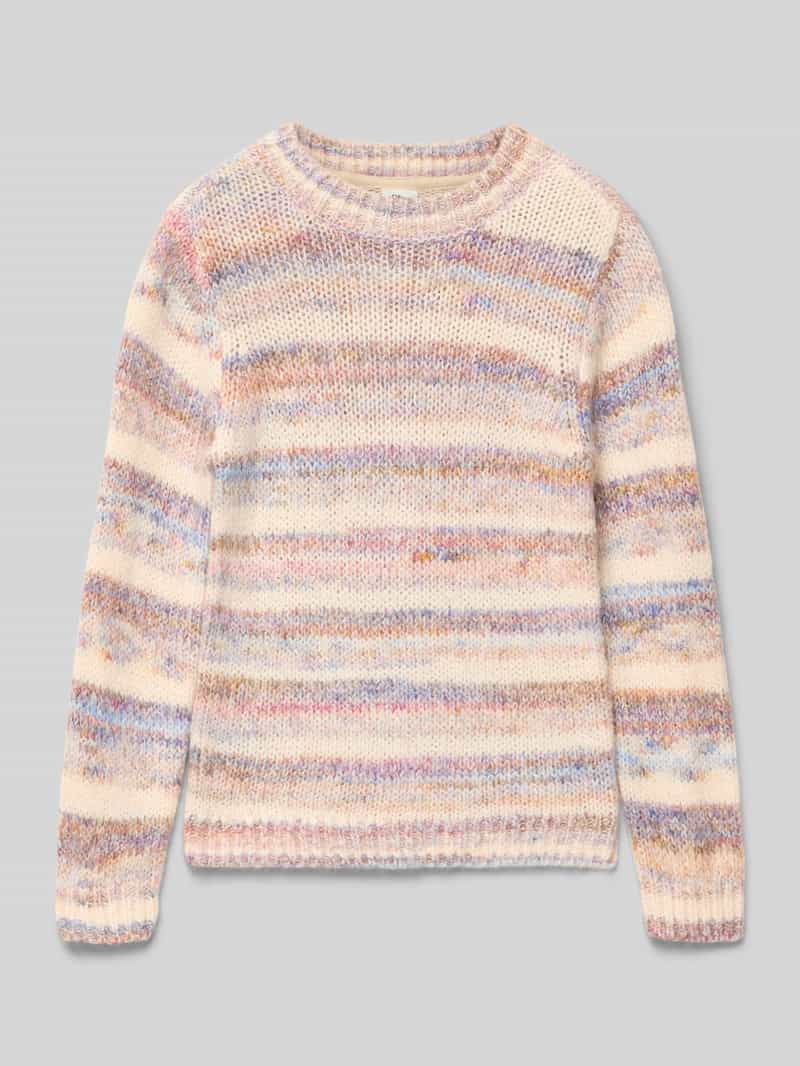 s.Oliver RED LABEL Regular fit gebreide pullover met all-over motief
