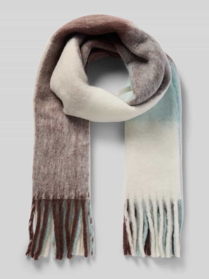 Tom Tailor Denim Sjaal met lange franjes