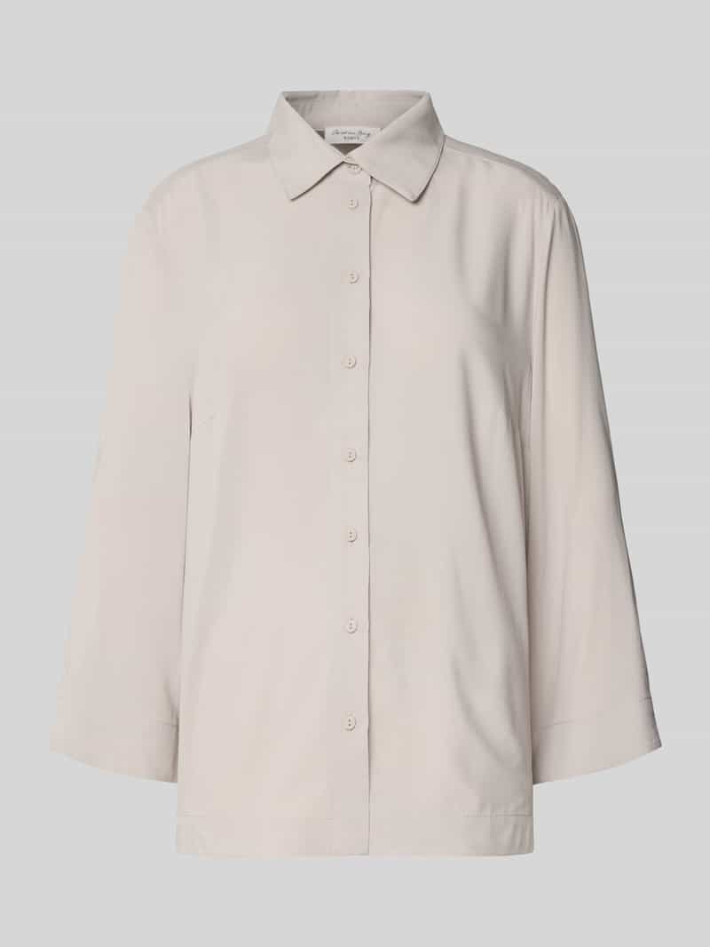 Christian Berg Woman Regular fit blouse van viscose met 3 4-mouwen