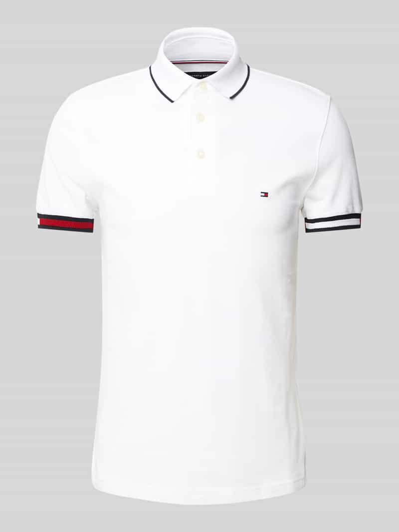 Tommy Hilfiger Poloshirt FLAG CUFF SLIM FIT POLO