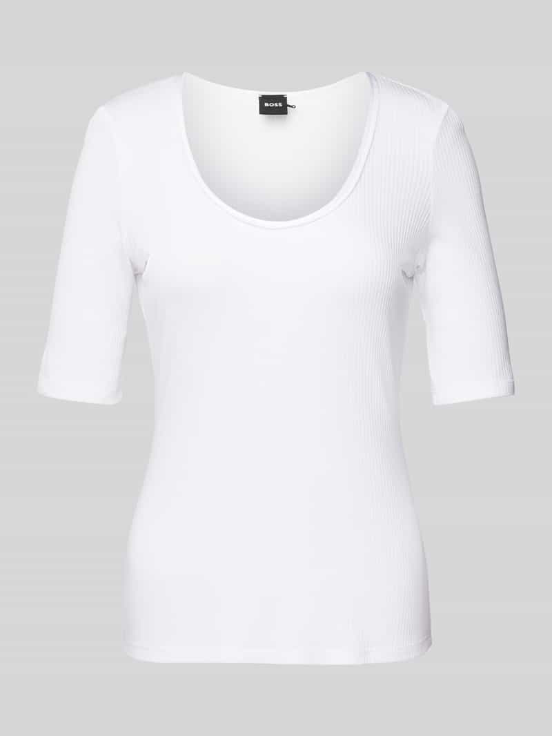 Boss T-shirt met ronde hals model 'Ejita'
